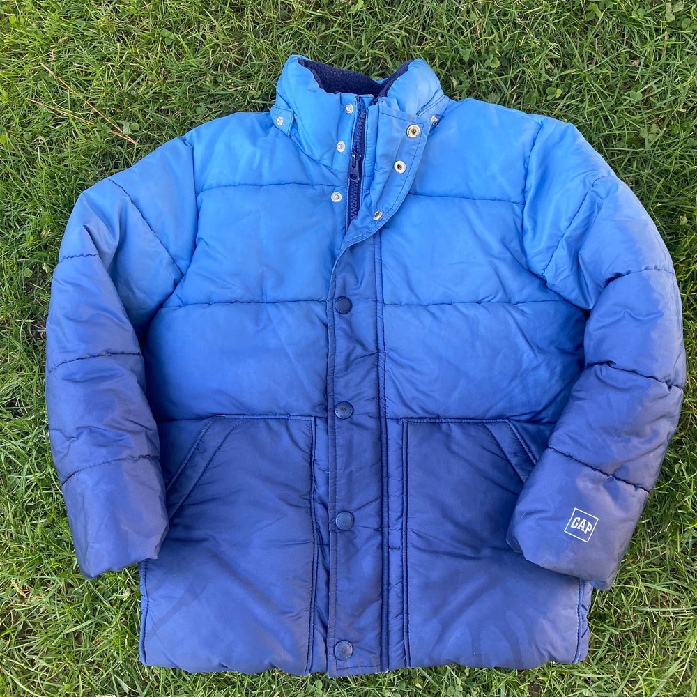 Gap GapKids Kids ColdControl Max Puffer in Dip Dye Blue (Size S)